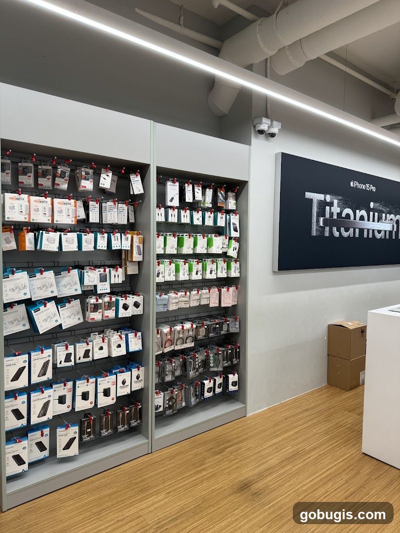 Electronics Store Display