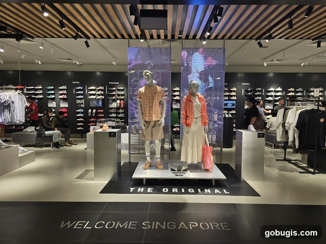 Adidas Store Interior