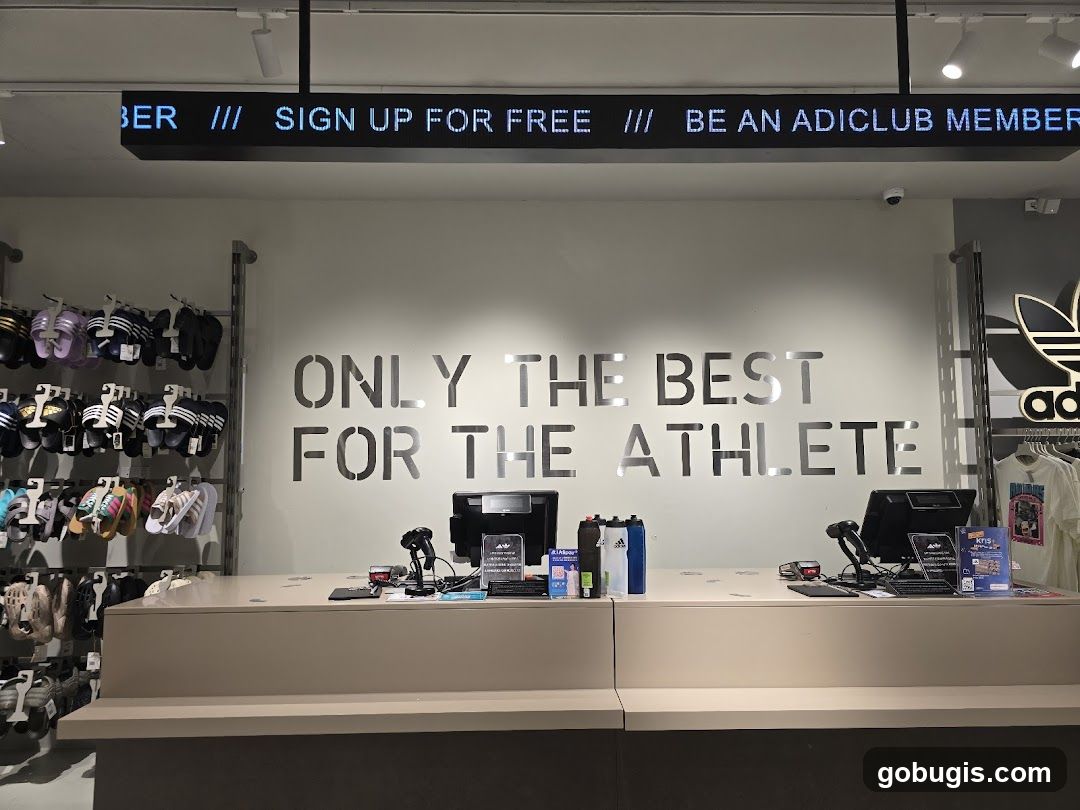 Adidas Store Interior