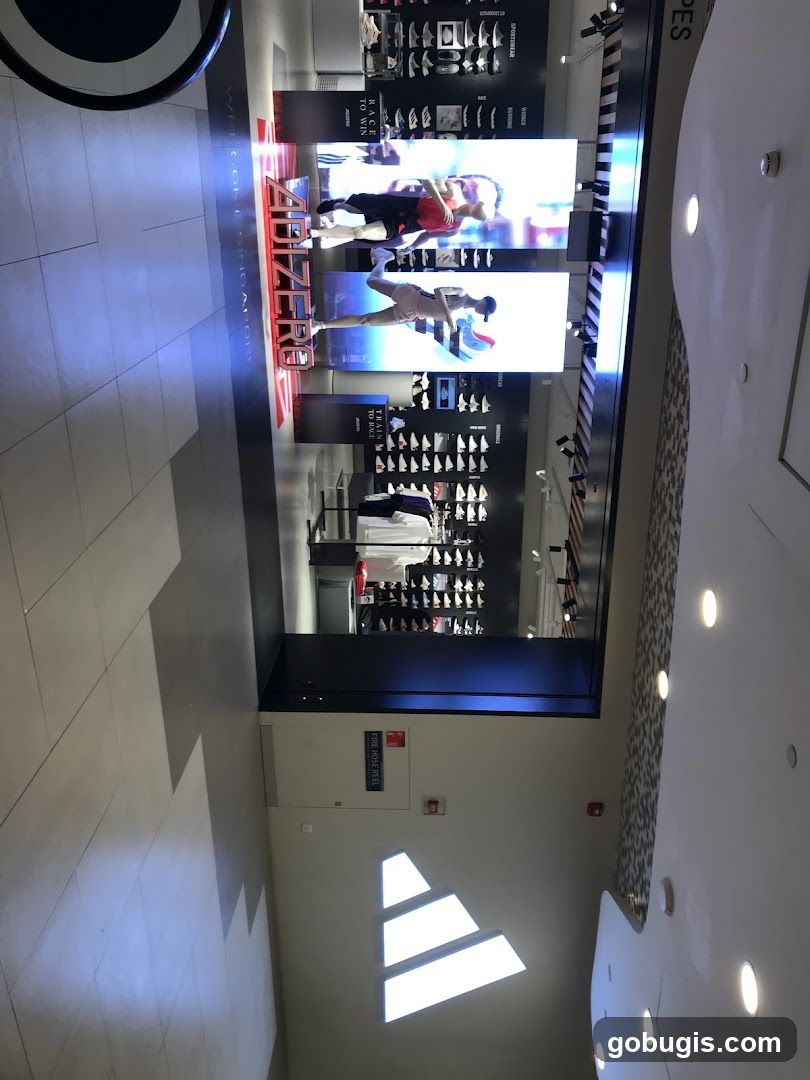Sports Apparel Store Interior