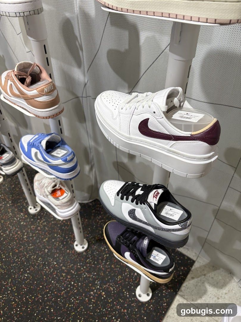 Nike Sneakers Display