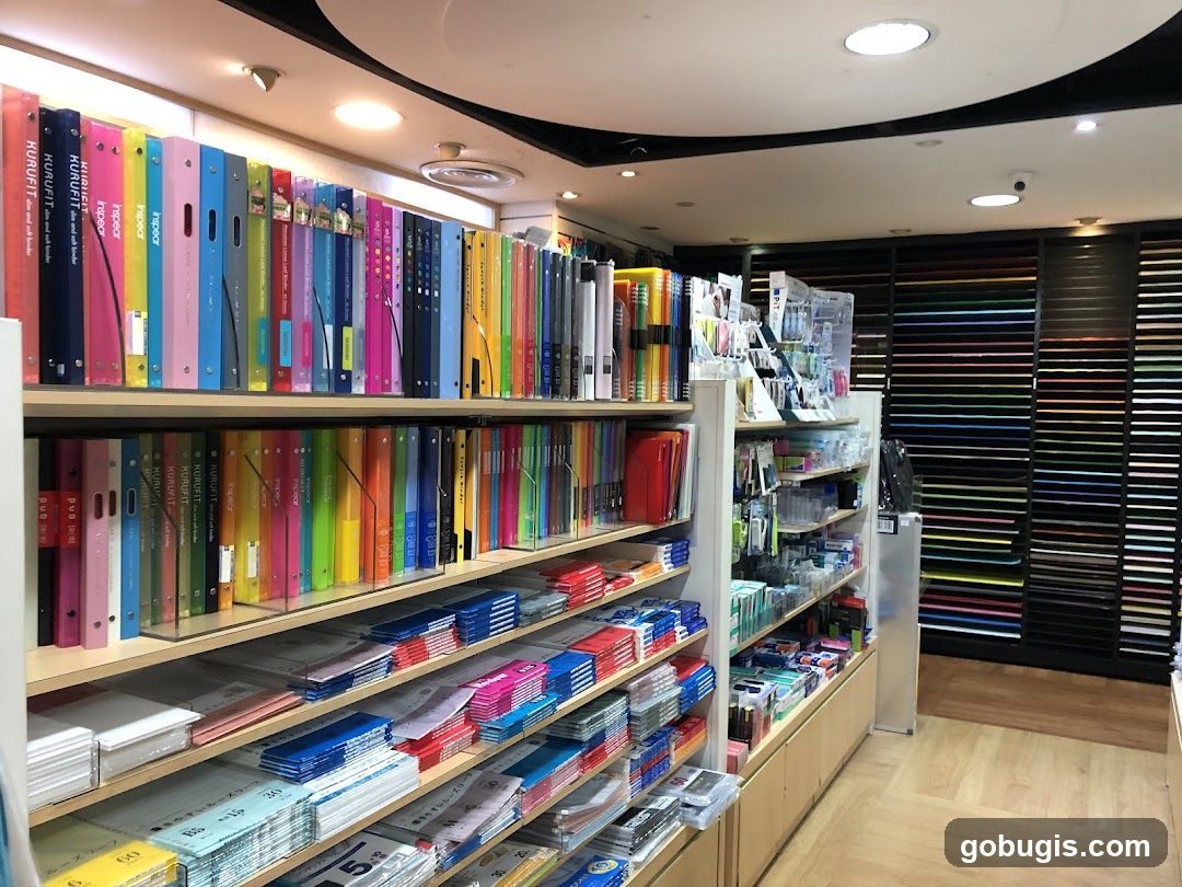 Stationery Store Aisles