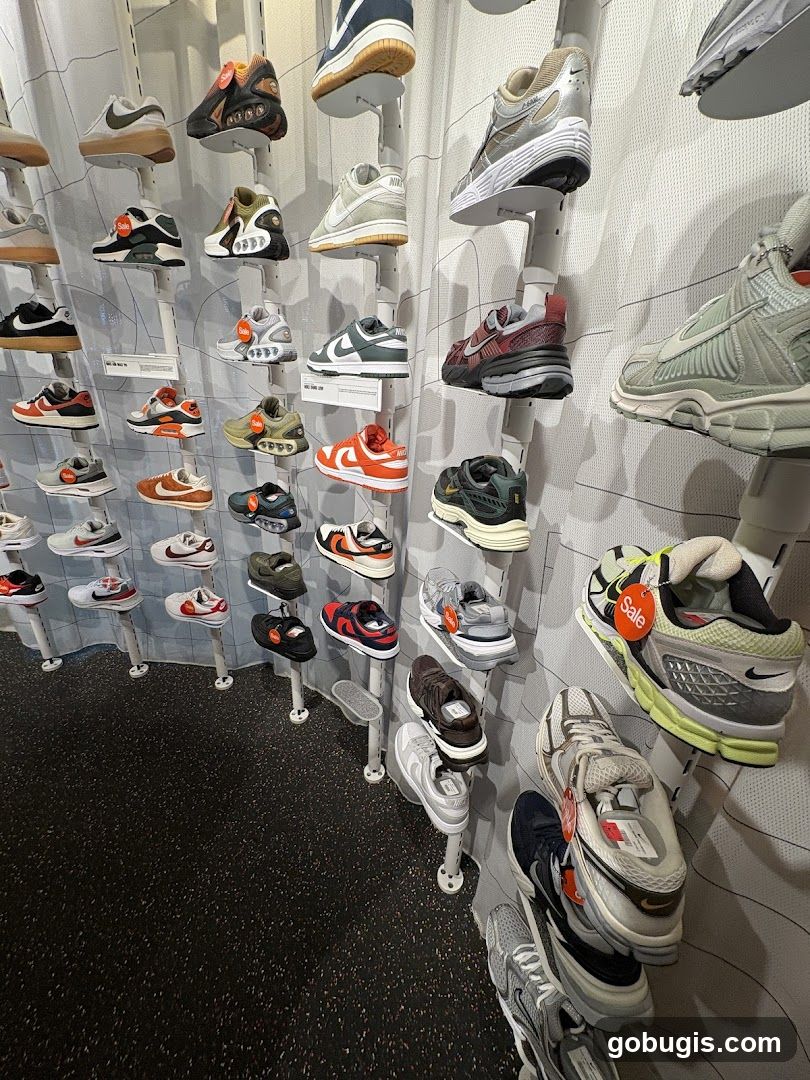 Nike Shoes Display
