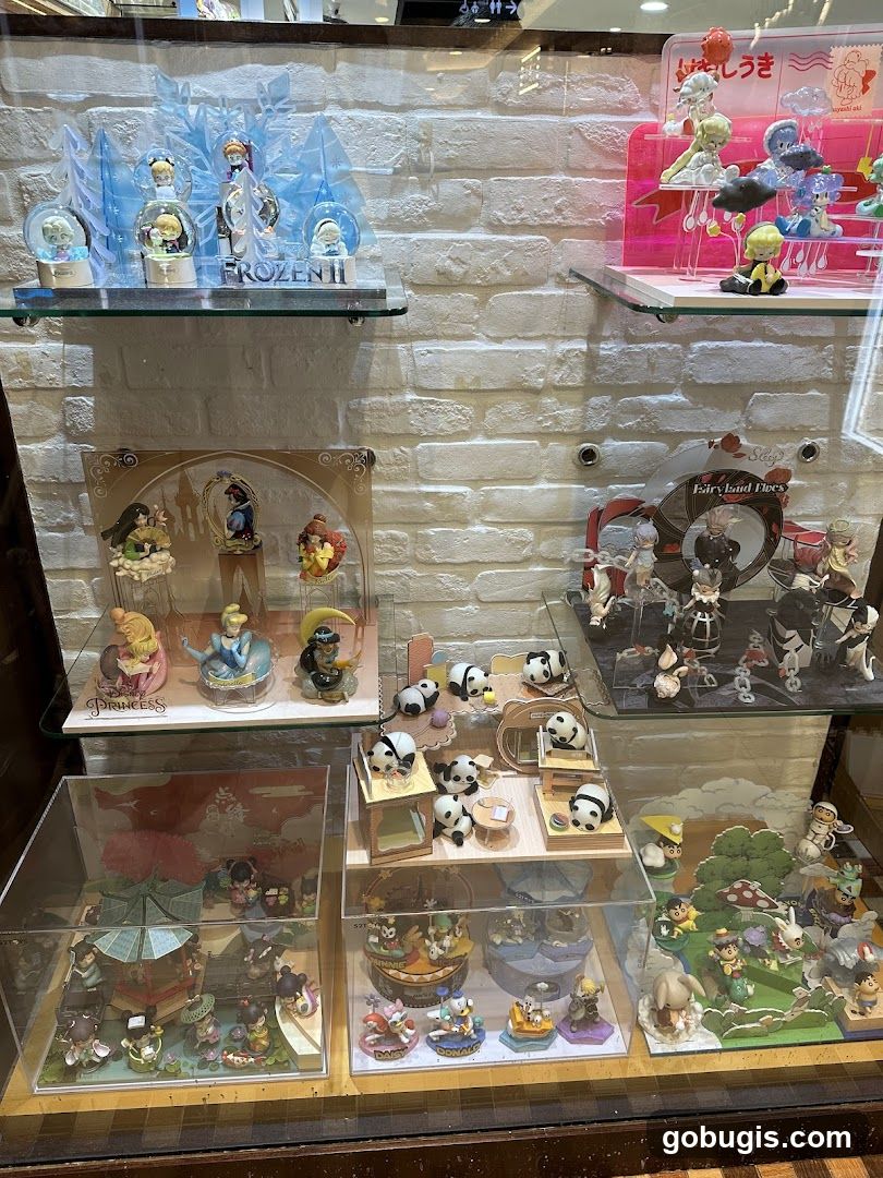 Display of Figurines and Collectibles