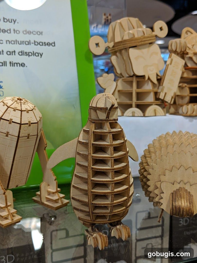 3D Wooden Puzzles