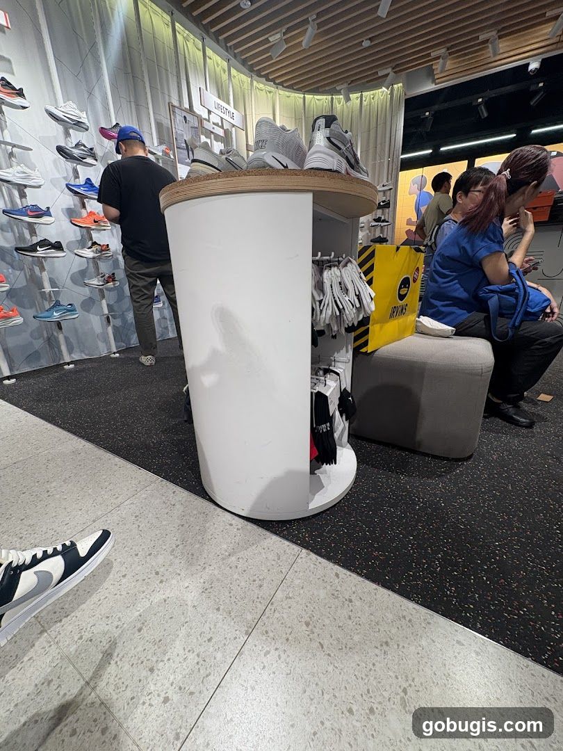 Shoe Store Display