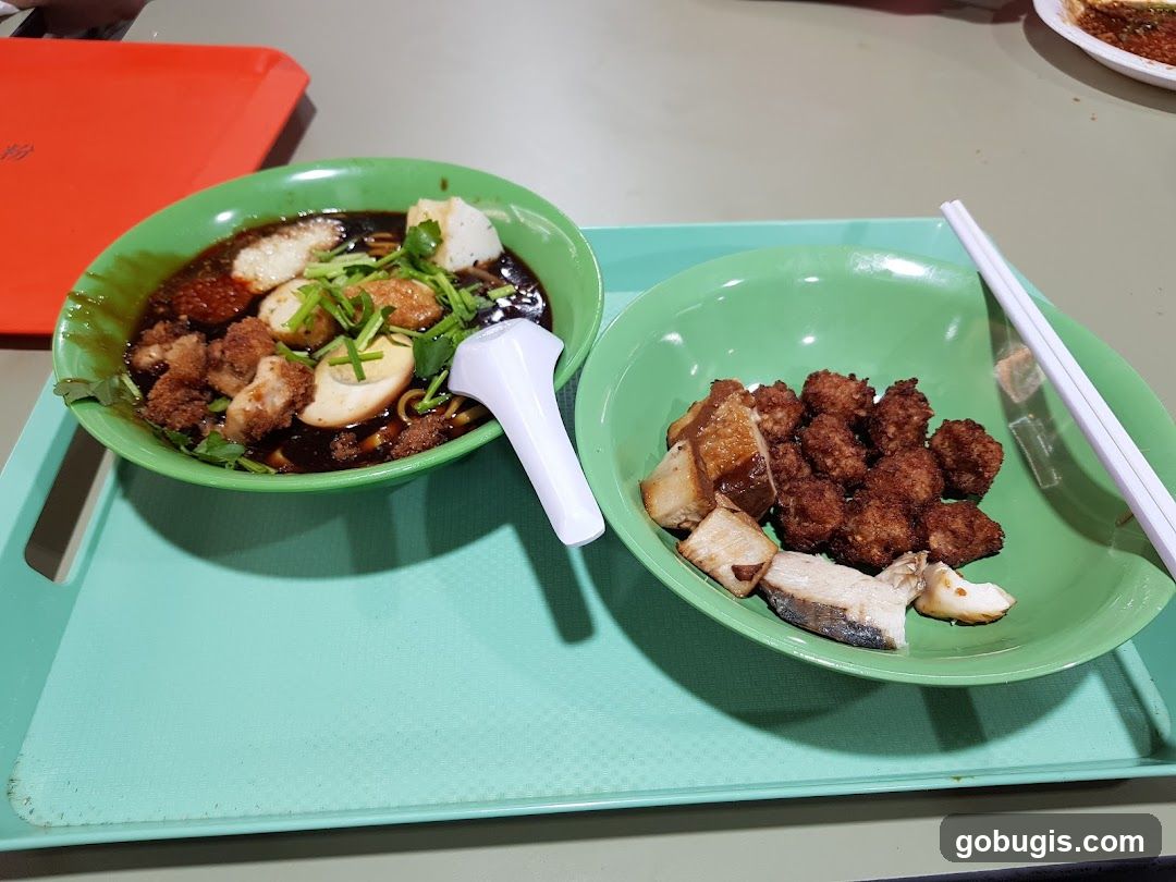 Noodles and Fried Snacks