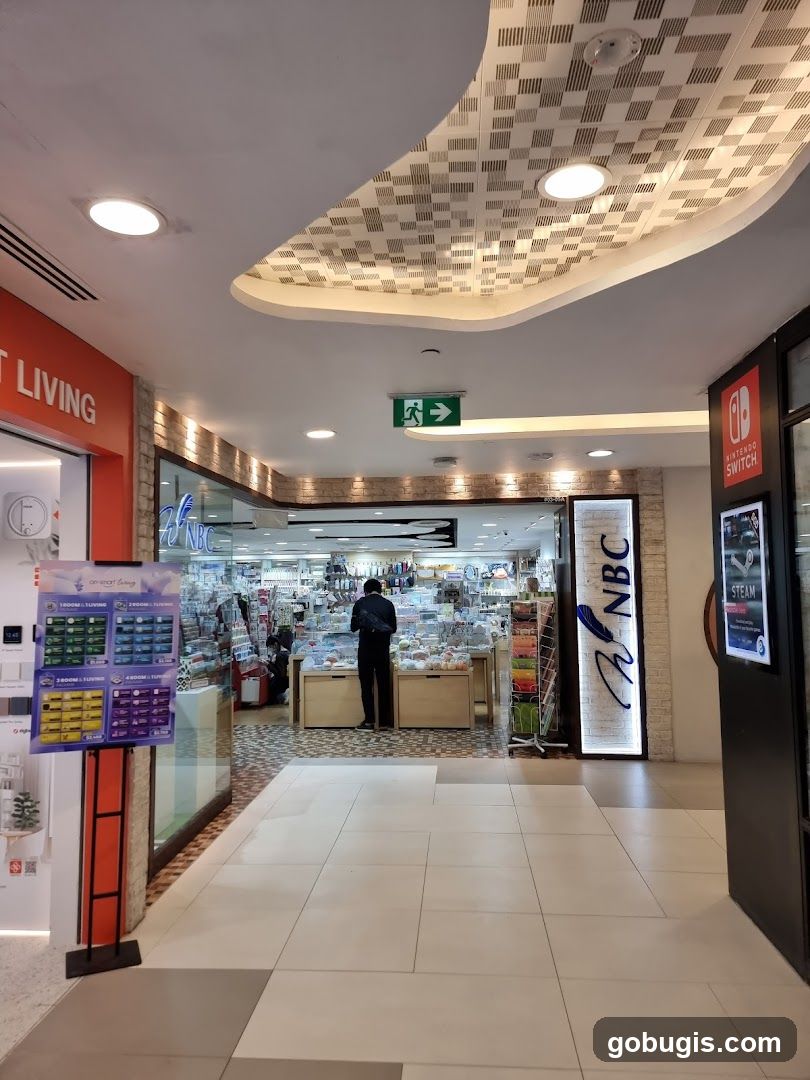 Storefront with Nintendo Switch Advertisement