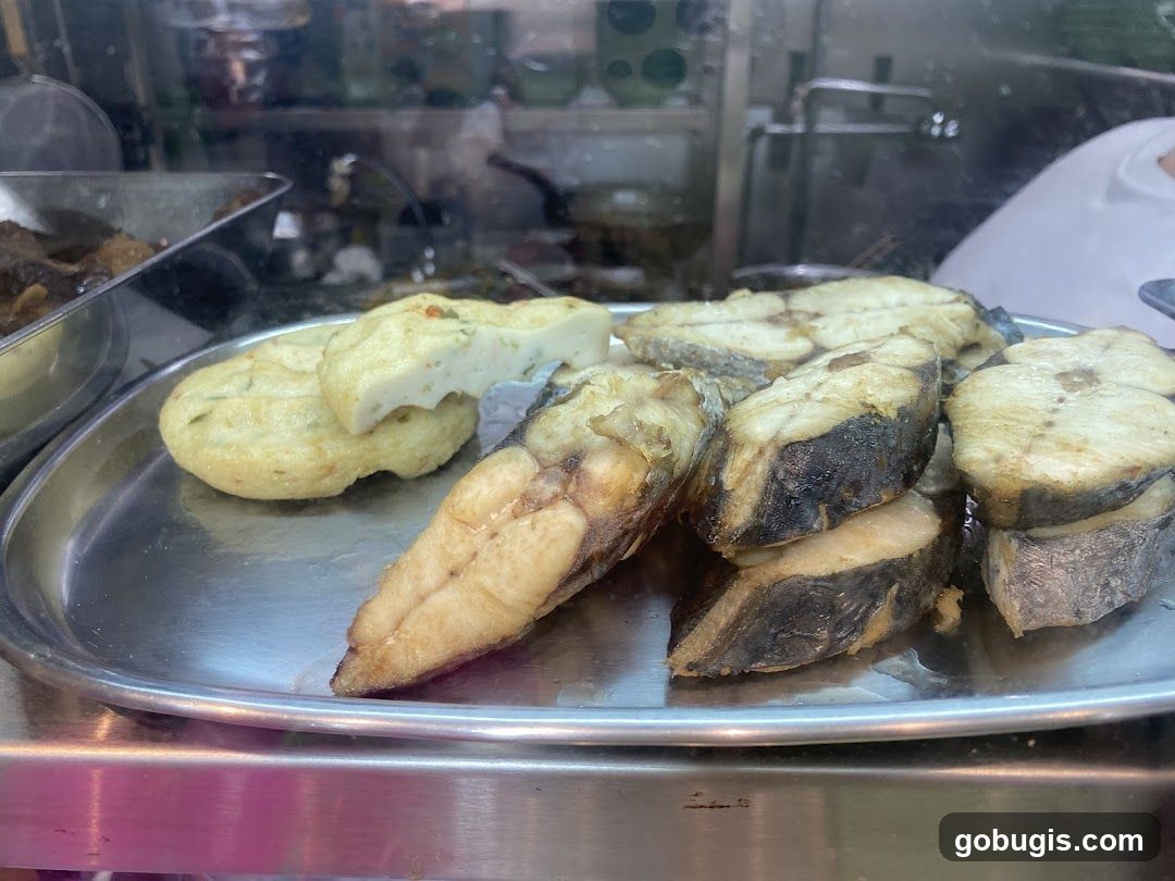 Fried Fish and Fish Cakes