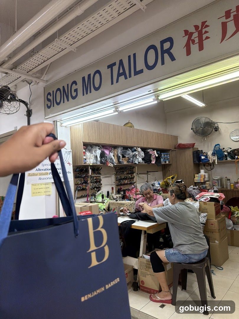 Tailor Shop Interior