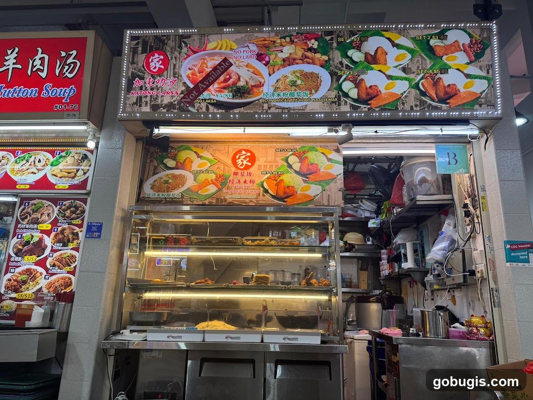 Food Stall Display