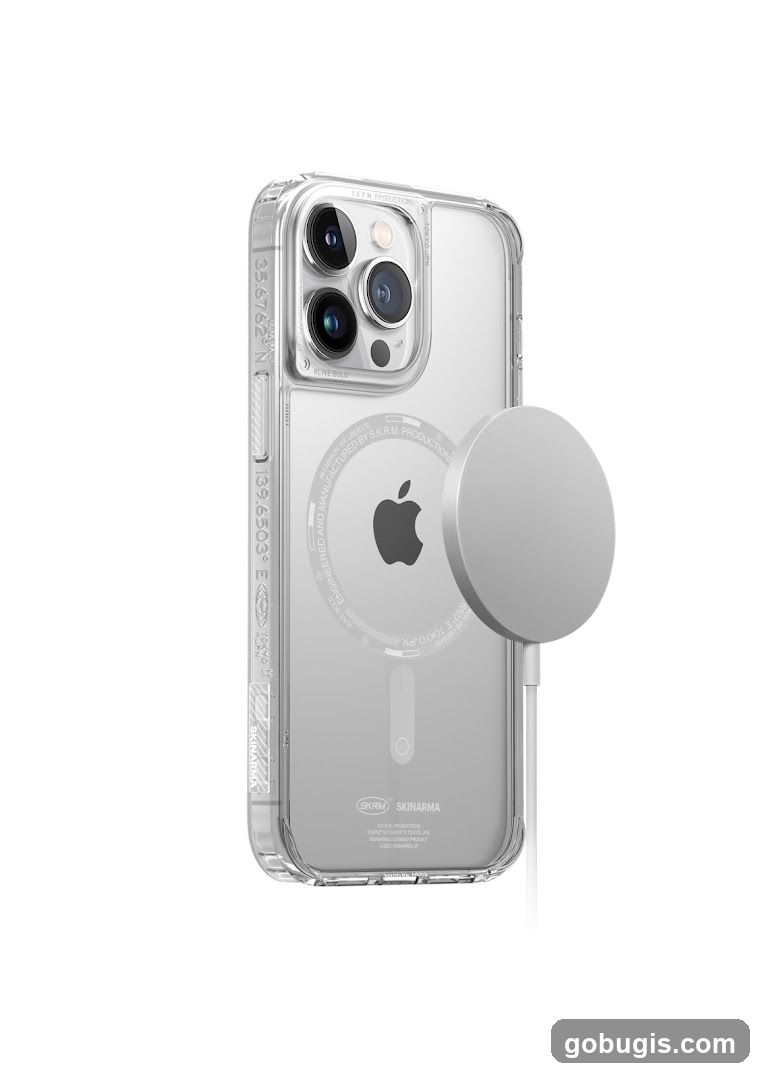 Clear iPhone Case with MagSafe Charger