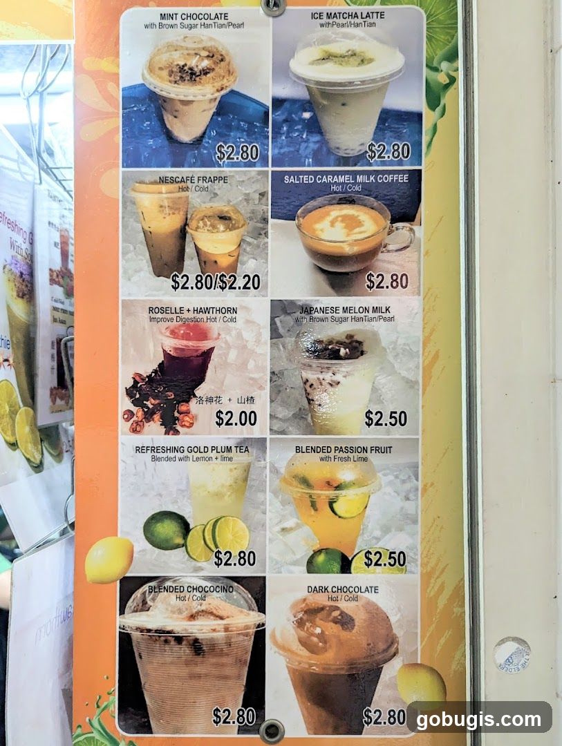 Beverage Menu