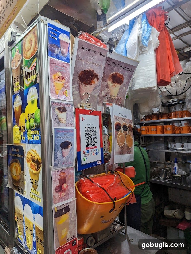 Drink Stall Menu