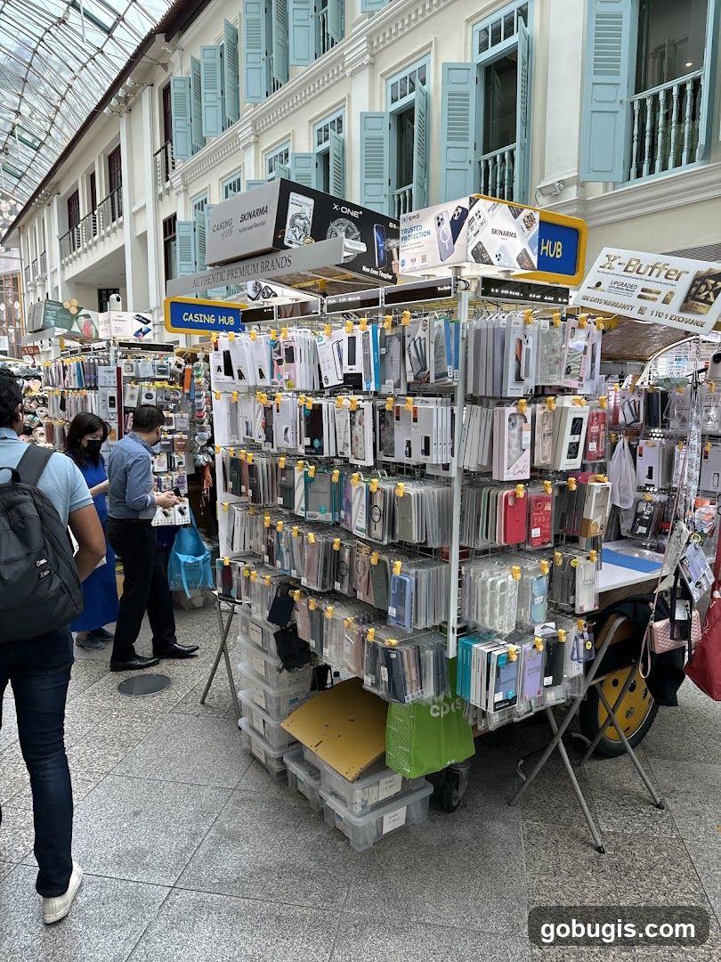 Mobile Phone Case Stall