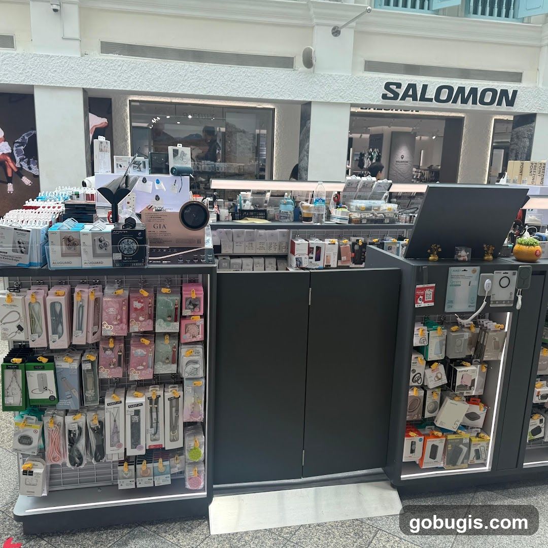 Retail Display of Accessories
