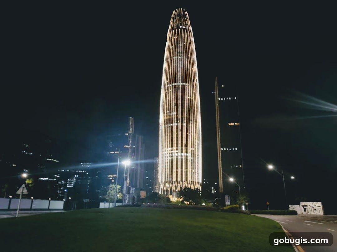 Skyscrapers at Night