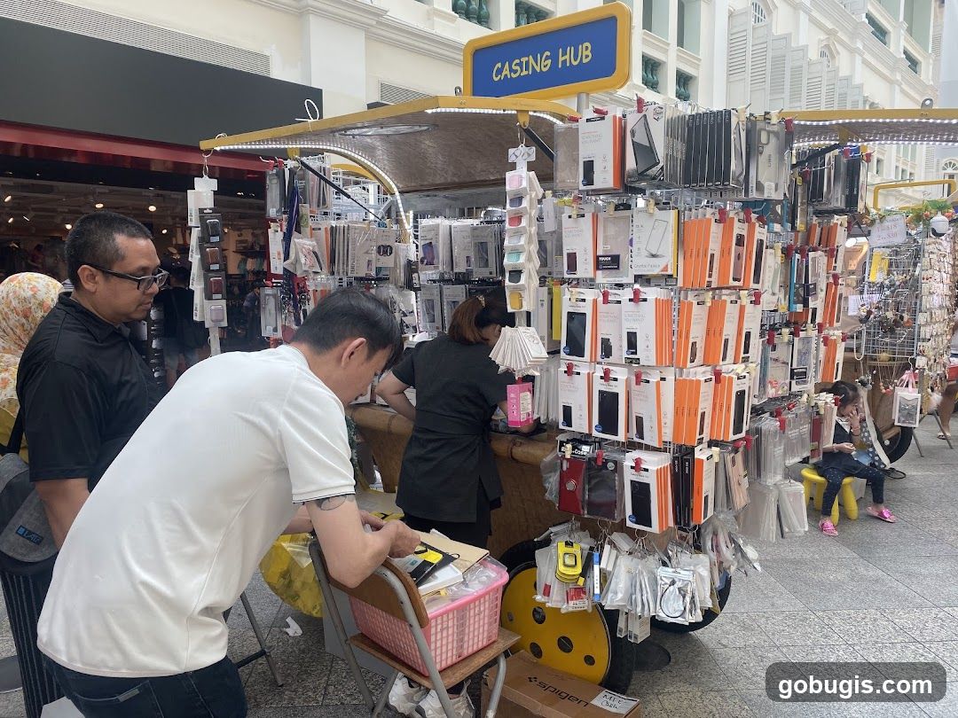 Mobile Phone Case Stall
