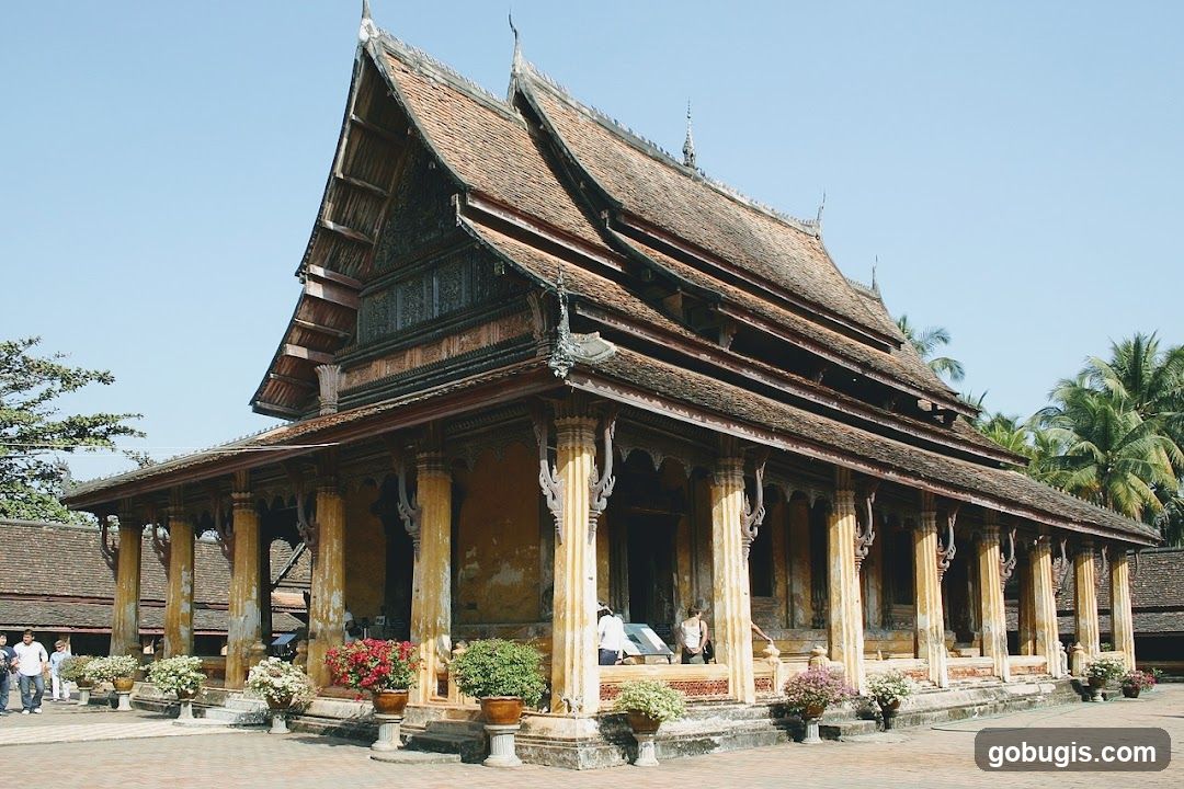 Buddhist Temple Exterior