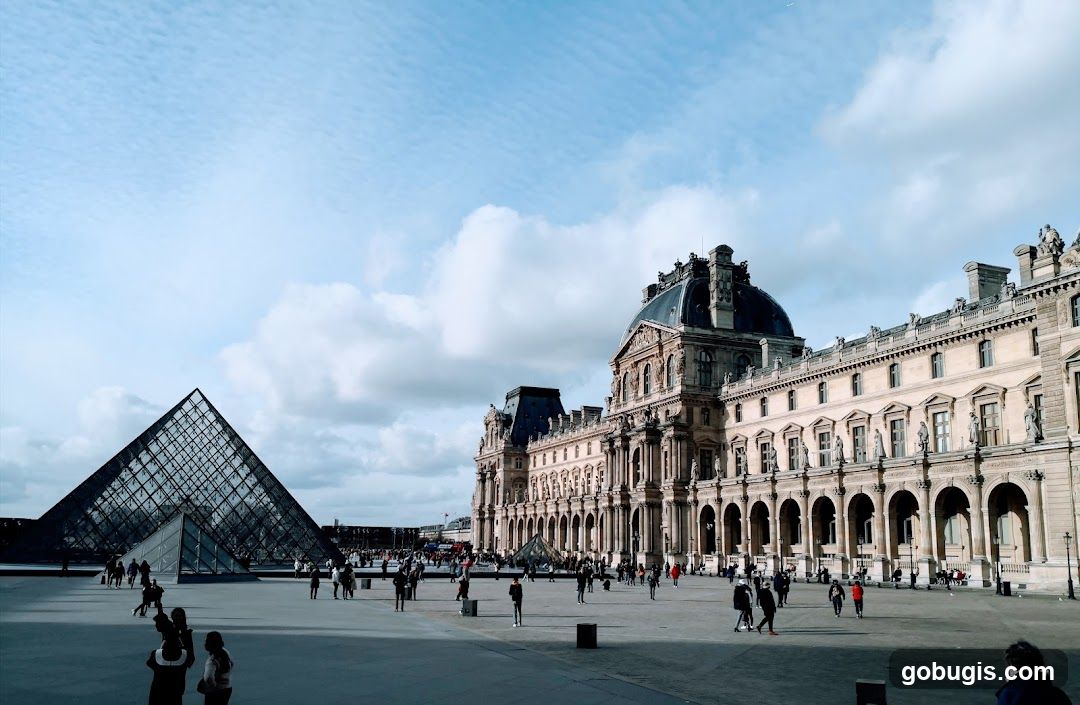 Louvre Museum Courtyard