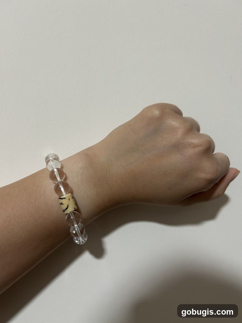 Beaded Bracelet on Wrist