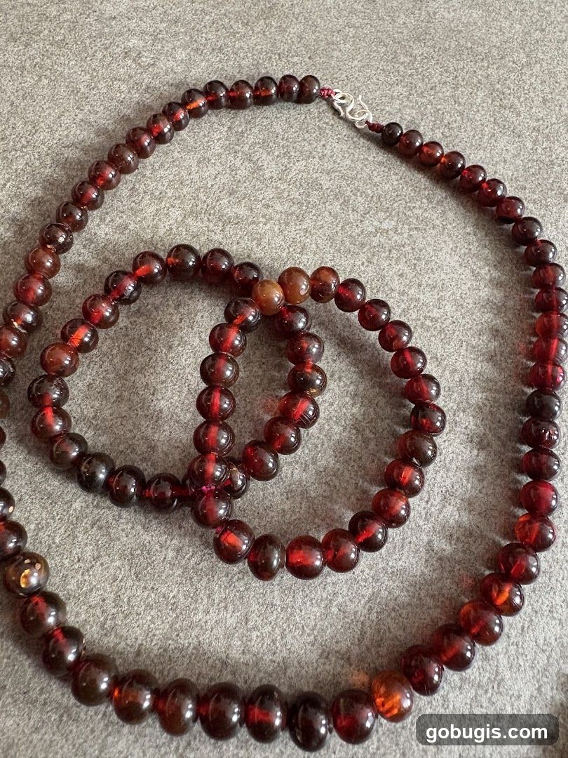 Beaded Necklace and Bracelet