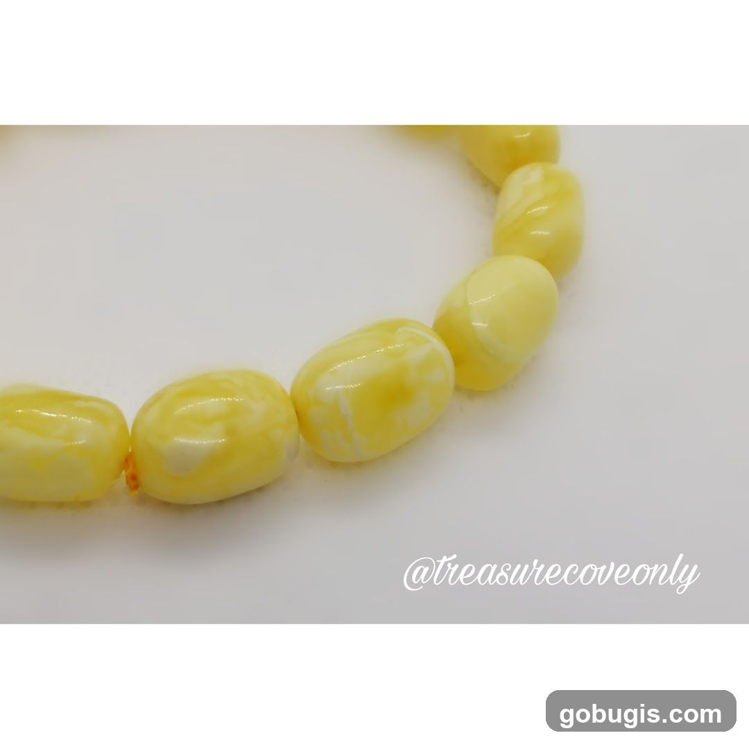Amber Bead Bracelet