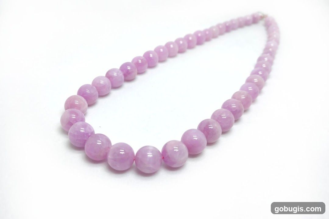 Lavender Beaded Necklace