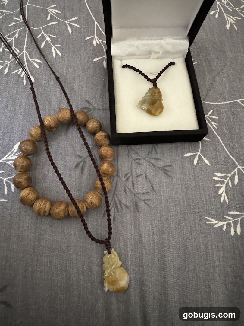 Jade Pendants and Bracelet
