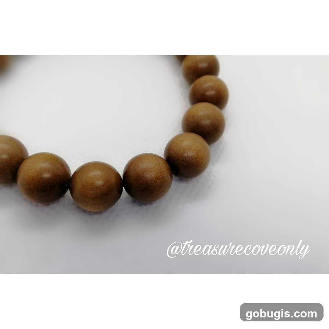 Wooden Bead Bracelet