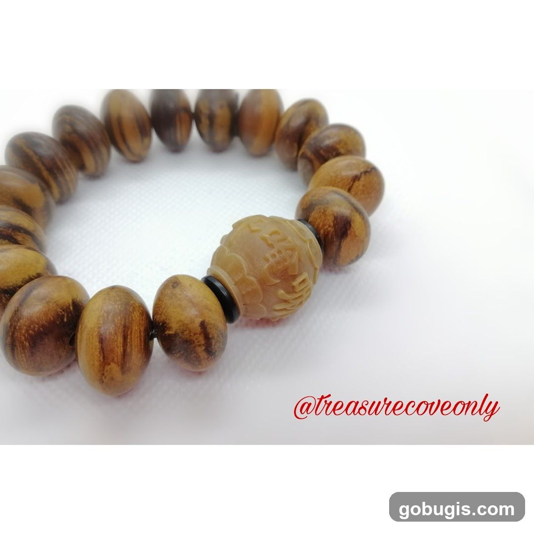 Wooden Bead Bracelet