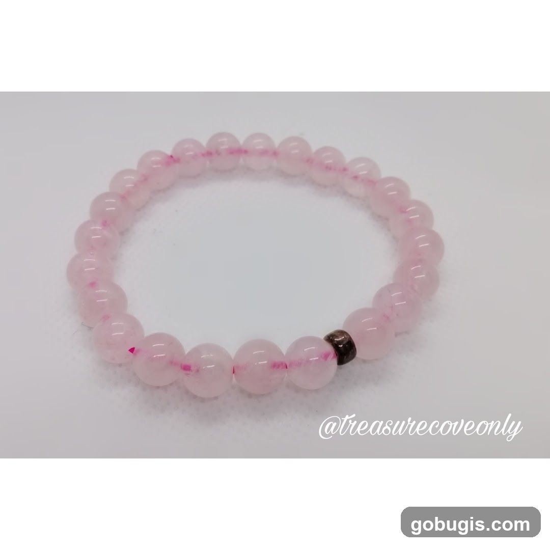 Pink Beaded Bracelet