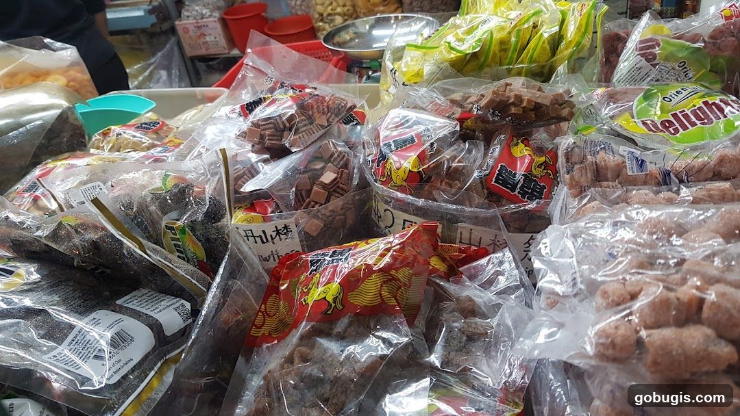 Assortment of Packaged Snacks