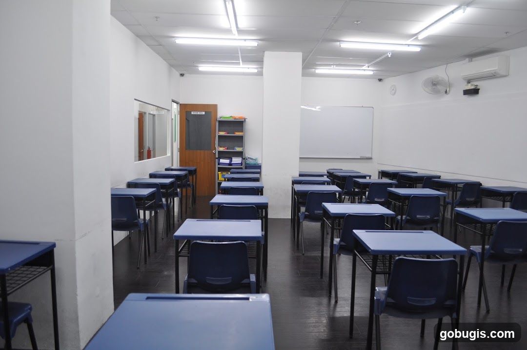 Classroom with Desks