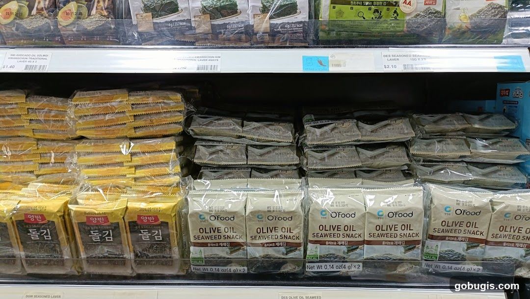 Assortment of Seaweed Snacks