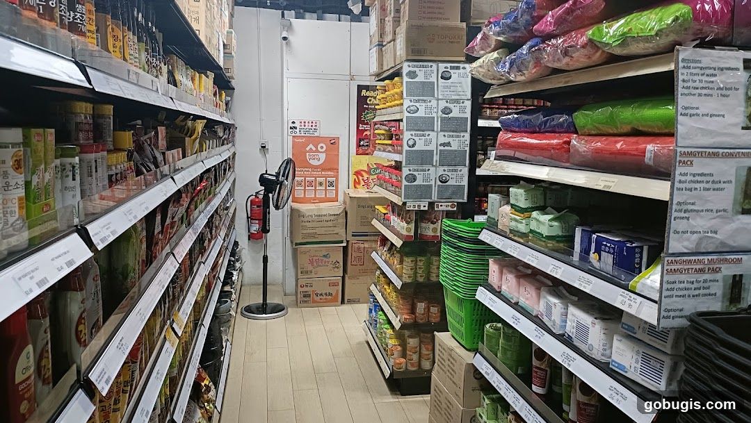 Asian Grocery Store Aisle