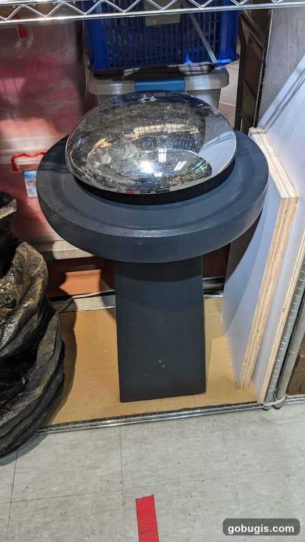 Decorative Sphere on Pedestal