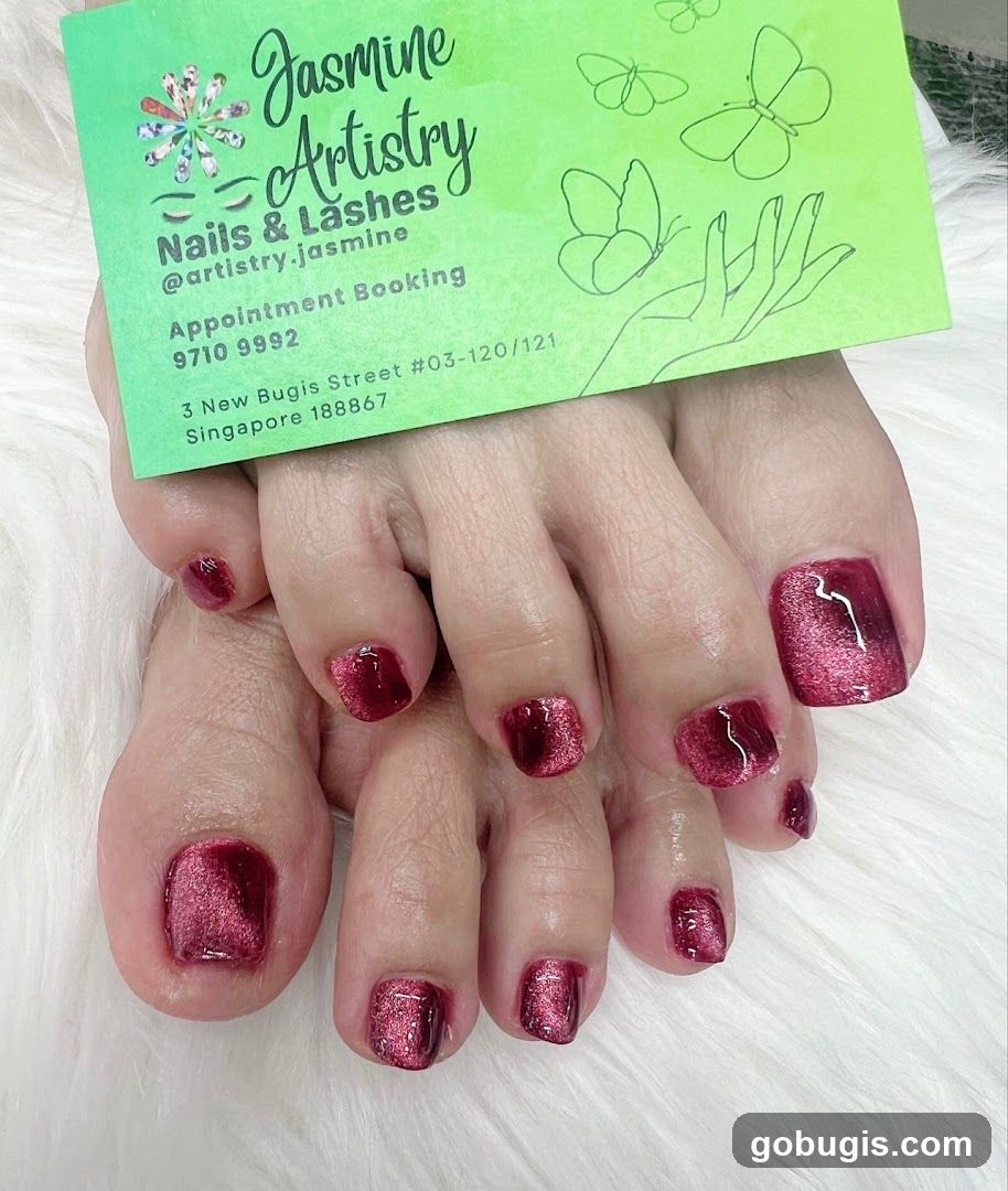 Nails & Lashes Business Card