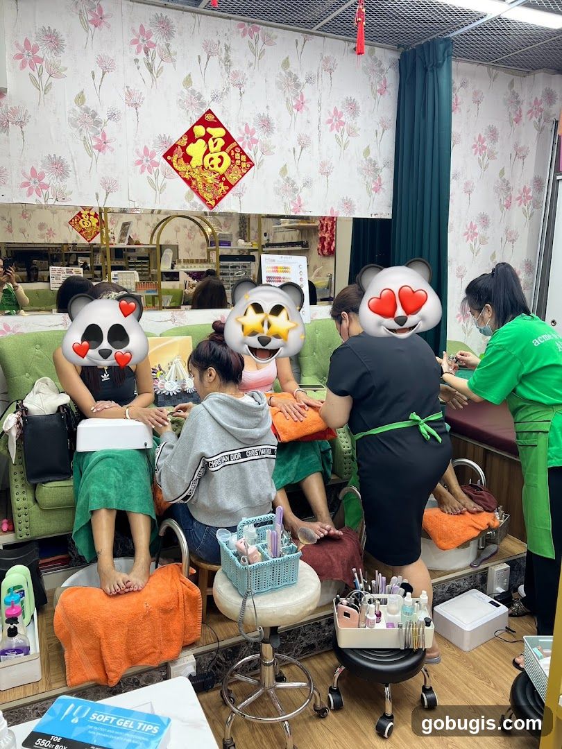 Nail Salon Interior