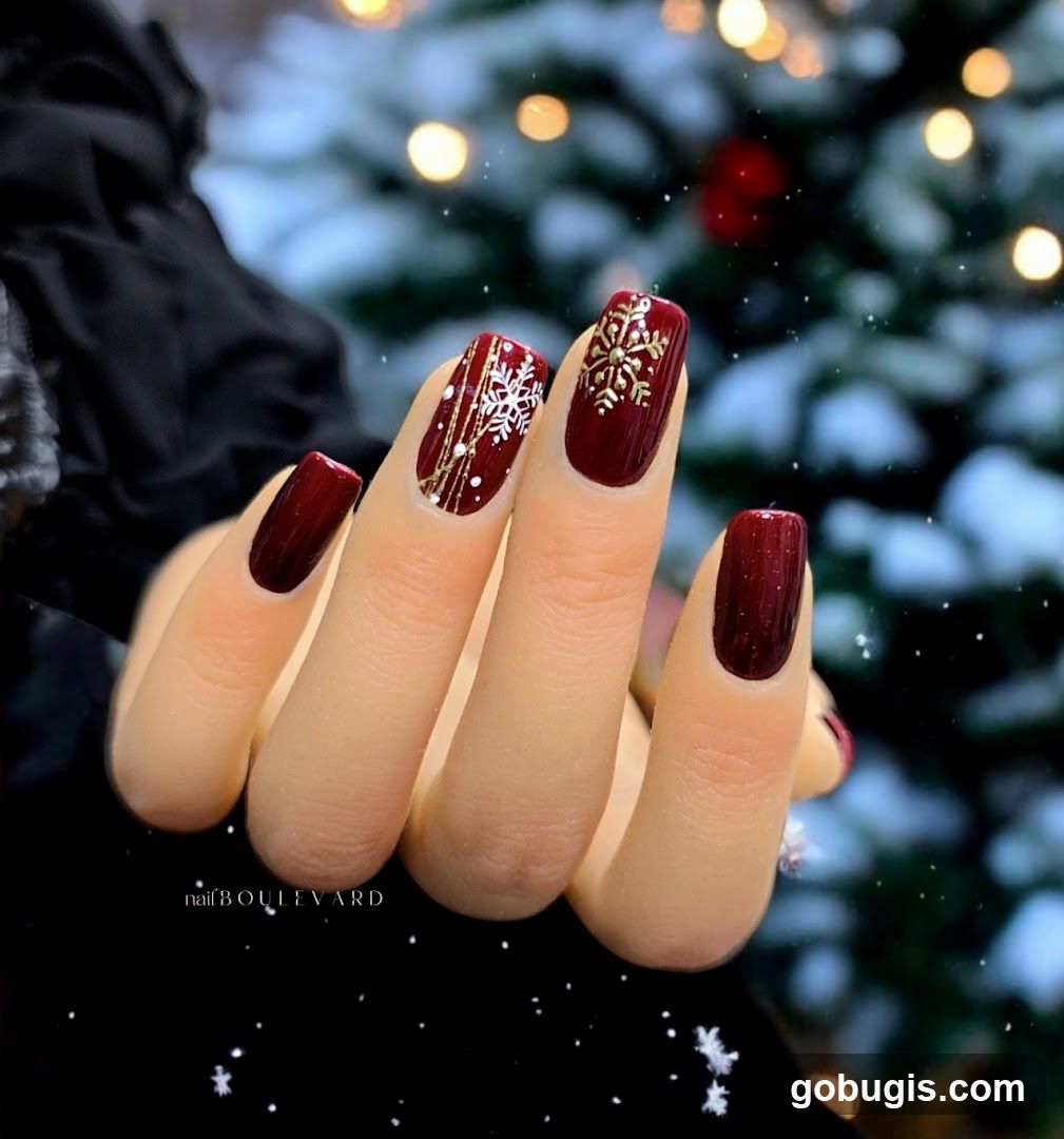 Christmas Themed Nails