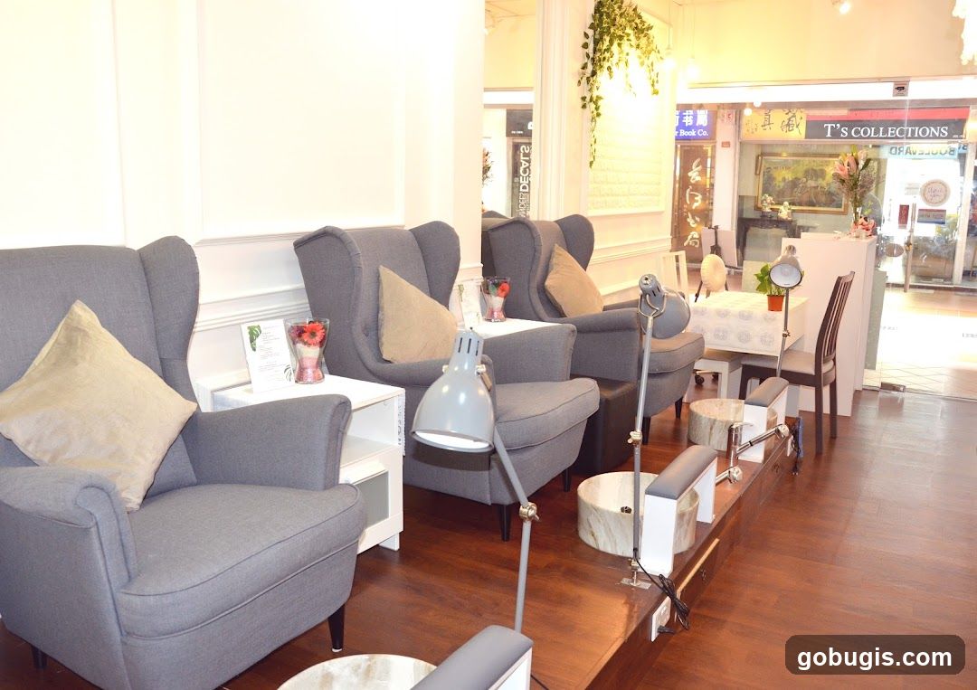 Nail Salon Interior