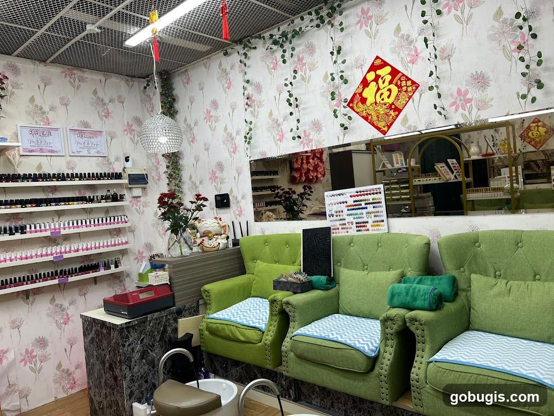 Nail Salon Interior