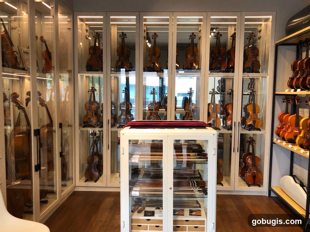 Violin Shop Interior