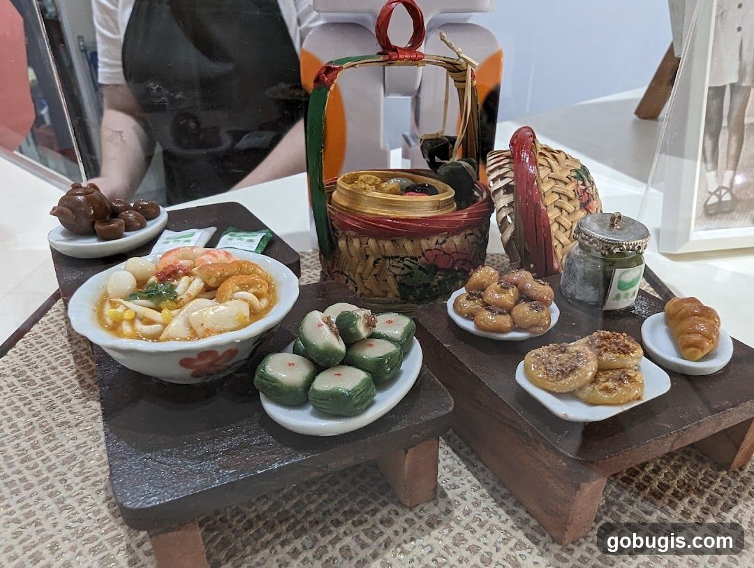 Miniature Food Display