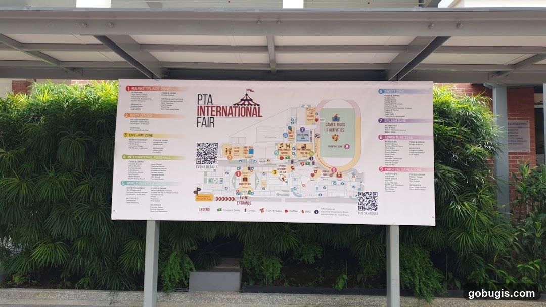 PTA International Fair Map