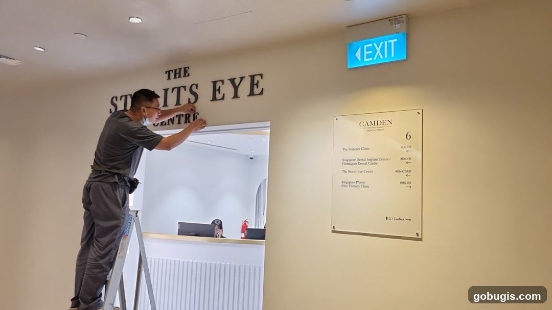 Installing Signage