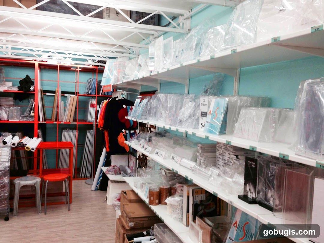 Display Stands and Signage