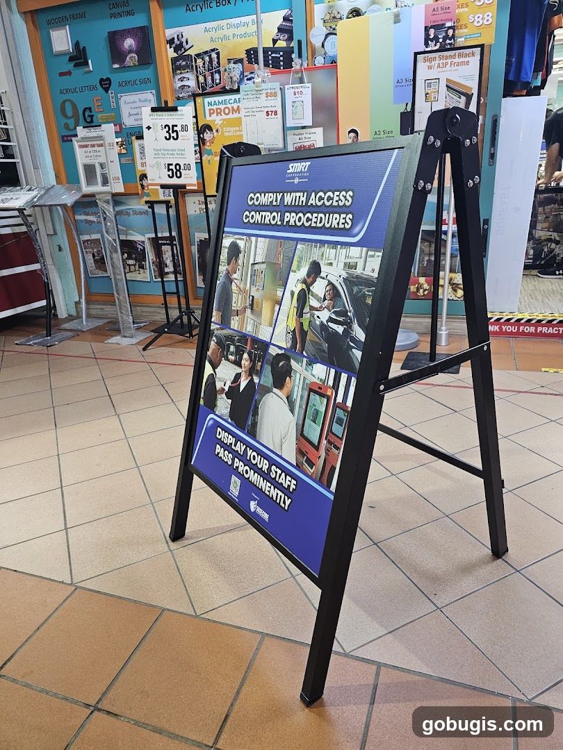Signage display