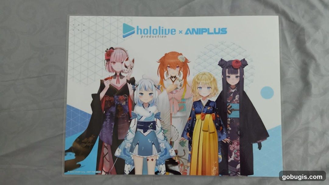 Hololive x Aniplus Production Promotional Art