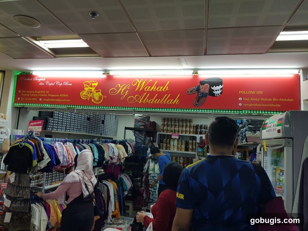 Store Interior with Clothing and Accessories